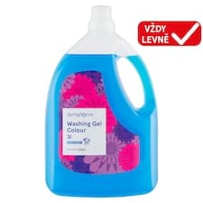 Springforce Gel na praní barevného prádla 25 praní 3l