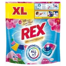 REX Aromatherapy Color přípravek pro praní prádla 36 praní 36 x 12g (432g)
