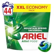 Ariel Allin1 PODS Tekuté Kapsle Na Praní Mountain Spring Universal, 44 Praní