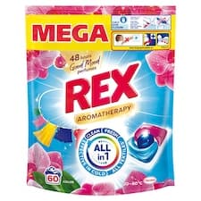 REX Aromatherapy Color přípravek pro praní prádla 60 praní 60 x 12g (720g)
