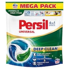 Persil Discs 4in1 Deep Clean Universal předdávkovaný prací prostředek 60 praní 60 x 16,5g (990g)