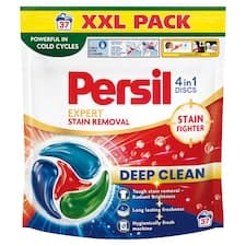 Persil Discs 4in1 Deep Clean Expert Stain Removal prací prostředek 37 praní 37 x 17g (629g)