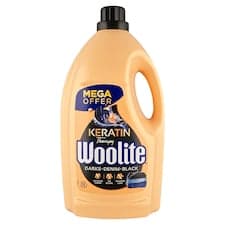 Woolite Keratin Therapy Darks Denim Black tekutý prací přípravek s keratinem 75 praní 4,5l