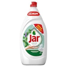 Jar Sensitive Tea Tree & Mint Tekutý Prostředek Na Mytí Nádobí Jemný K Rukám 1350 ML