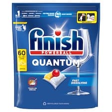 Finish Quantum kapsle do myčky nádobí - Lemon 60 ks