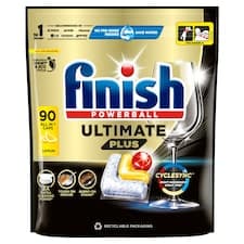 Finish Ultimate Plus kapsle do myčky nádobí - Lemon 90 ks