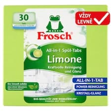 Frosch Eko tablety do myčky vše v 1 citron 30 tablet 540g