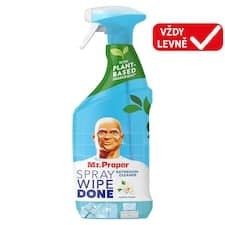 Mr Proper Spray Wipe Done Odmašťovací Čisticí Sprej Alpine Fresh 800ml