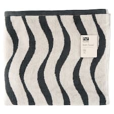 F&F Home Grey Wave Design osuška 70 cm x 127 cm