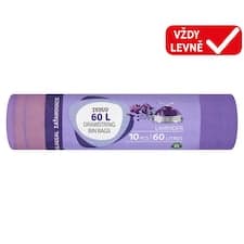 Odpadkové pytle levandule 60 l 10 ks
