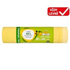 Pytle na odpadky spicy citrus 60 l 20 ks