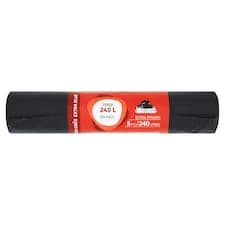 Pytle na odpadky extra silné 240l 5 ks