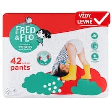 Fred & Flo Plenkové kalhotky 4 Maxi 8-14 kg 42 ks
