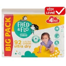 Fred & Flo Pleny 4+ Maxi 9-16 kg 92 ks