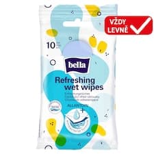 Bella Osvěžující vlhké ubrousky 10 ks