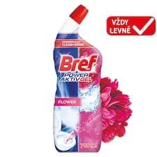 Bref Power Aktiv Gel WC čistič Flower 700ml