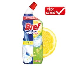 Bref Power Aktiv Gel WC čistič Lemon 700ml