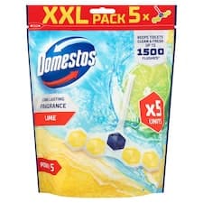Domestos Power 5 Lime WC bloky 5 x 50g