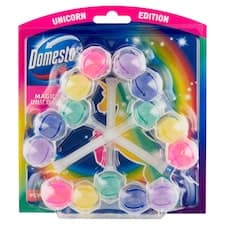 Domestos Power 5 Magic Unicorn WC blok 3 x 50g