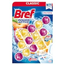 Bref Power Active Fruitopia tuhý WC blok 3 x 50g