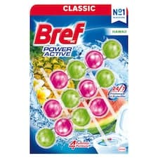 Bref Power Active Hawaii tuhý WC blok 3 x 50g