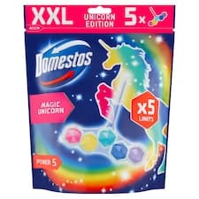 Domestos Power 5 Unicorn WC blok 5 x 50g
