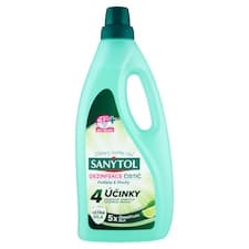Sanytol Dezinfekce čistič podlahy & plochy vůně limetky pure 1l
