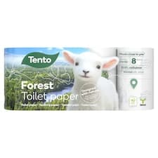 Tento Forest toaletní papír 3 vrstvy 8 rolí