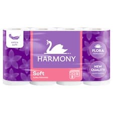 Harmony Soft Flora Perfumes toaletní papír 3 vrstvy 8 ks