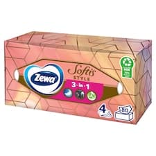 Zewa Softis Style papírové kapesníčky 4 vrstvé 80 ks