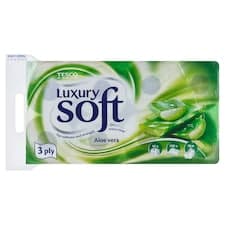 Soft Luxury Aloe Vera toaletní papír 3 vrstvy 16 rolí