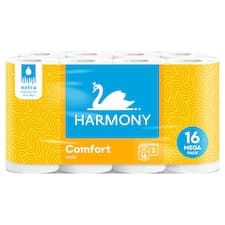 Harmony Comfort White toaletní papír 2 vrstvy 16 ks