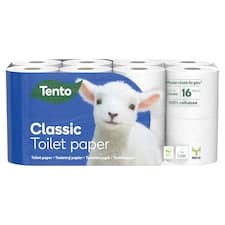 Tento Classic toaletní papír 3 vrstvy 16 rolí