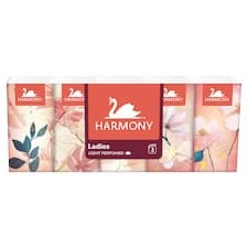 Harmony Ladie´s papírové kapesníky 3 vrstvy 10 x 10 ks