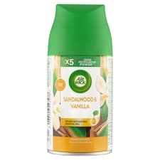 Air Wick Freshmatic Náplň do osvěžovače vzduchu vanilka a santalové dřevo 250ml
