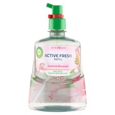 Air Wick Active Fresh náplň na vodní bázi do automatického difuzéru - Jasmínové květy 228ml