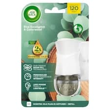 Air Wick Elektrický osvěžovač vzduchu strojek a náplň eukalyptus a cedrové dřevo 19ml