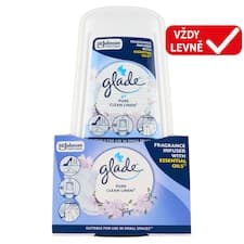 Glade Gel Pure Clean Linen osvěžovač vzduchu 2 x 150g