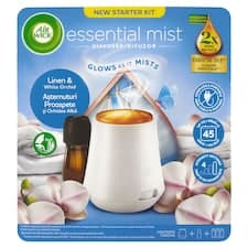 Air Wick Aroma difuzér a náplň pro aroma difuzér prádlo a bílá orchidej 20ml