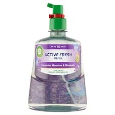 Air Wick Active Fresh Náplň na vodní bázi do automatického difuzéru levandulová louka a kvítky 228ml