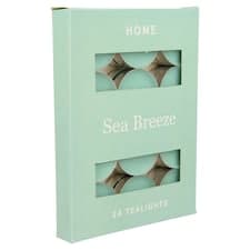 F&F Home Sea Breeze vonné čajové svíčky 24 x 8,3g