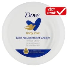Dove Body Love Rich Nourishment krém na obličej a tělo 75ml