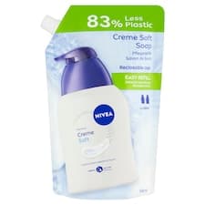 Nivea Creme Soft Krémové tekuté mýdlo náhradní náplň 500ml