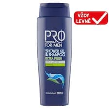 Pro Formula For Men sprchový gel a šampón Extra Fresh 400ml