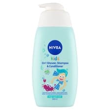 Nivea Kids Magic Apple Scent Dětský sprchový gel, šampon a kondicionér 3 v 1 500ml