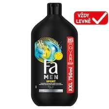 Fa Men Sport sprchový gel a pěna do koupele 3v1 s citronovu vůní 750ml