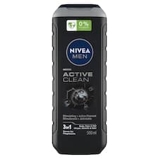 Nivea Men Active Clean 3 v 1 Sprchový gel 500ml