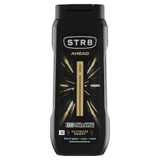 STR8 Ahead osvěžující sprchový gel 3 v 1 400ml