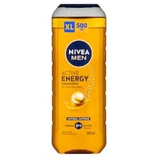 Nivea Men Active Energy 5 v 1 Sprchový gel 500ml