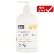 Eva Natura Hydratační tekuté mýdlo vitamin E & D-panthenol 500ml
